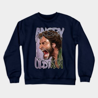 Angry Old Man Logan Crewneck Sweatshirt